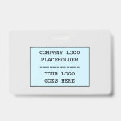 Verantwoordelijke "Registered Visitor"-badge Badge (Achterkant)