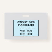 Verantwoordelijke "Registered Visitor"-badge Badge (Achterkant)