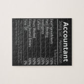 Verantwoordelijke voedingswaarde, voedingsgegevens legpuzzel (Horizontaal)