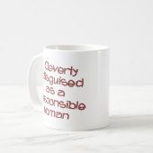 verantwoordelijke vrouw koffiemok (Voorkant links)