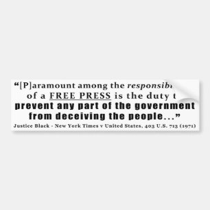 Verantwoordelijkheden van een Gratis prijsopgave v Bumpersticker