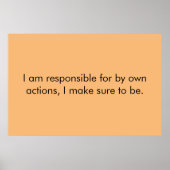 Verantwoordelijkheid Poster (Voorkant)