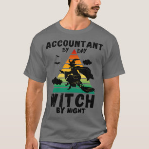 Verantwoorder per dag heks voor nacht grappig hall t-shirt