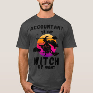 Verantwoorder per dag heks voor nacht grappig hall t-shirt