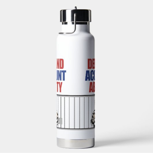 verantwoordingsplicht van de vraag waterfles (Rechts)