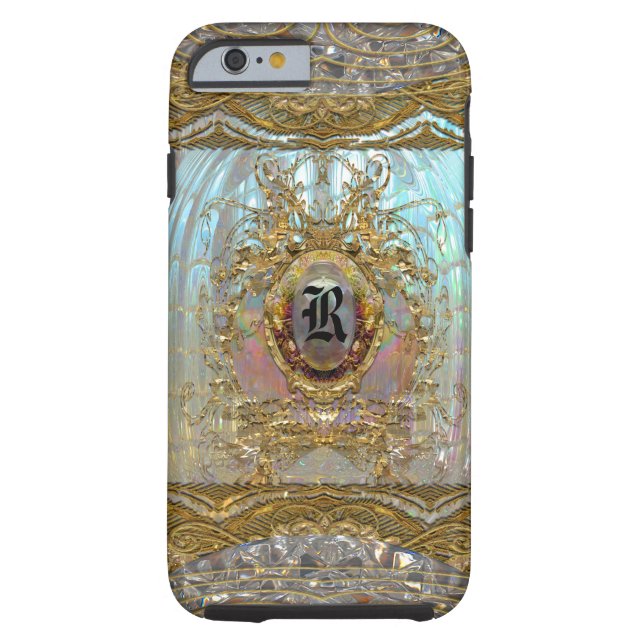 Veraspeece 6/6   sMerci Baroque Monogram Case-Mate iPhone Case (Achterkant)