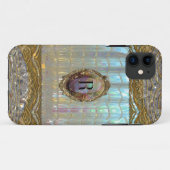 Veraspeece Baroque Monogram Case-Mate iPhone Case (Achterkant (horizontaal))