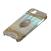 Veraspeece Baroque Monogram Case-Mate iPhone Case (Onderkant)