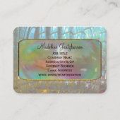 Veraspeece Baroque Monogram Professional Visitekaartje (Achterkant)