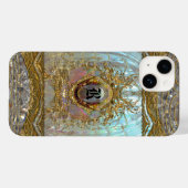 Veraspeece Merci Baroque Monogram Case-Mate iPhone Case (Achterkant (horizontaal))