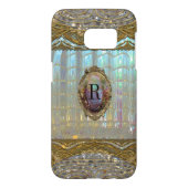 Veraspeece Sweet Baroque Girly Unique Monogram Case-Mate Samsung Galaxy Hoesje (Achterkant)