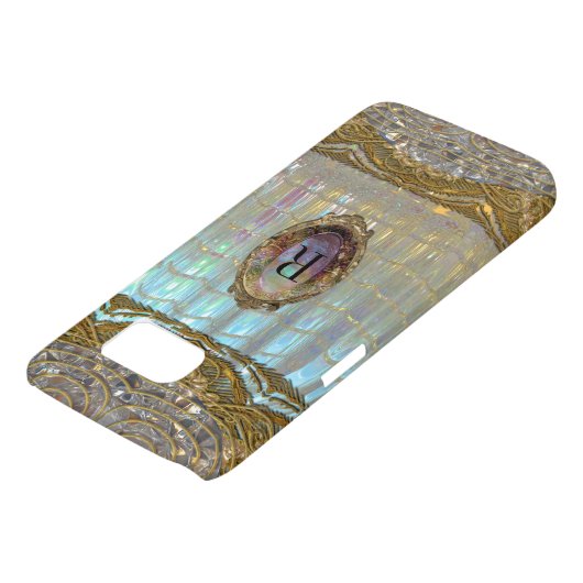 Veraspeece Sweet Baroque Girly Unique Monogram Case-Mate Samsung Galaxy Hoesje (Onderkant)