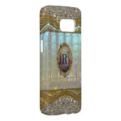 Veraspeece Sweet Baroque Girly Unique Monogram Case-Mate Samsung Galaxy Hoesje (Back/Rechts)