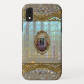Veraspeece Sweet Baroque XR Monogram Case-Mate iPhone Case (Achterkant)