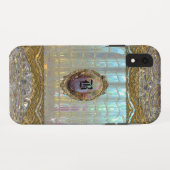 Veraspeece Sweet Baroque XR Monogram Case-Mate iPhone Case (Achterkant (horizontaal))