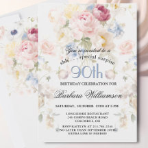 VERASSING Elegant Geschilderde Bloemen 90ste Verja