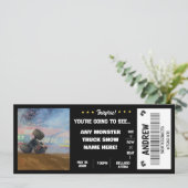 VERASSING MONSTER TRUCKS Cadeaubon Kaart (Staand voorkant)