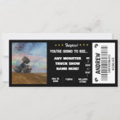 VERASSING MONSTER TRUCKS CADOEKAARTJE KAART (Voorkant)