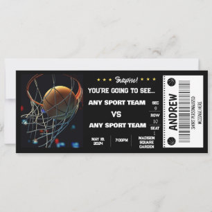 VERASSINGSMANDJE BASKETBAL CADOKAARTJE KAART