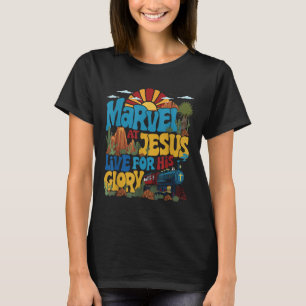 Verbaas U Over Jezus Vbs 2025 Leef Voor Jezus' Roe T-shirt