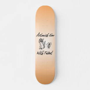 Verbaasd EM met Talent Schaats Board Persoonlijk Skateboard