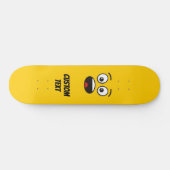 Verbaasd Gezicht Persoonlijk Skateboard (Horizontaal)