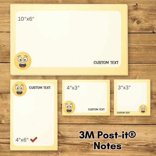 Verbaasd Gezicht Post-it® Notes