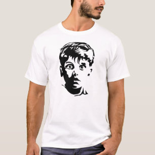 Verbaasd Jongens Grafische Kunst Sjabloon T-shirt