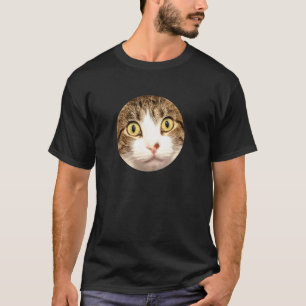 Verbaasd Kattengezicht T-shirt