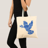 Verbaasd kind van God Dove. Geweldige Baptisme Gif Tote Bag (Voorkant (product))