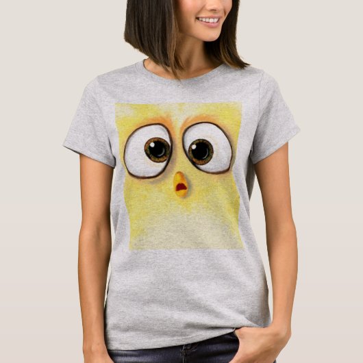 Verbaasd Kip T-Shirt (Voorkant)
