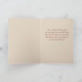 Verbaasd om onder de maretak te zijn feestdagen kaart (Binnen)