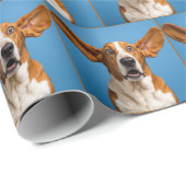 Verbaasde Basset Hound Cadeaupapier (Rol Hoek)
