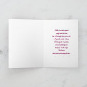 Verbaasde Cherub Roze Vintage Valentijnsdag Kaart (Binnen)