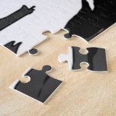 Verbaasde Hond Legpuzzel Pret - Ik Hou Van Mijn Hu (Zijkant)