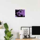 Verbaasde Jongen Grafische Kunst Sjabloon Poster (Thuiskantoor)