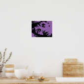 Verbaasde Jongen Grafische Kunst Sjabloon Poster (Keuken)