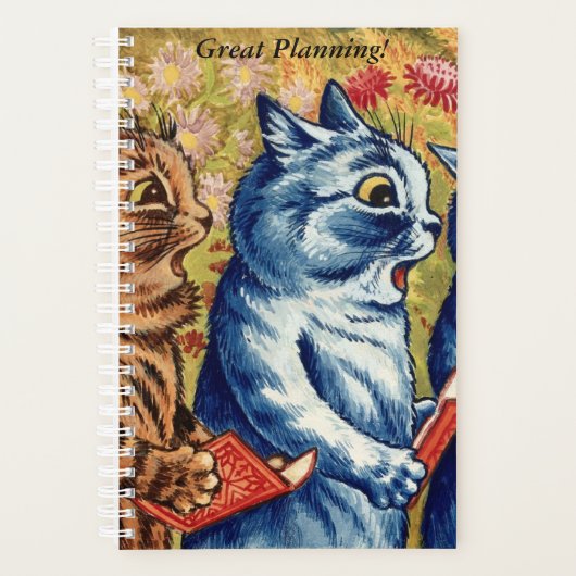 Verbaasde katten planner (Voorkant)