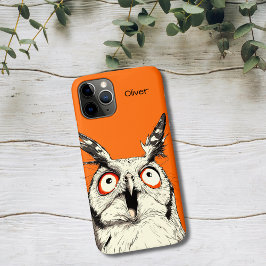 Verbaasde Uil Case-Mate iPhone Case