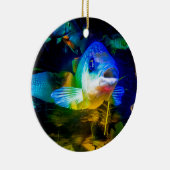 Verbaasde vis keramisch ornament (Rechts)