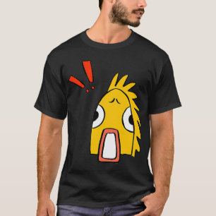 Verbaasde vis t-shirt