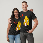 Verbaasde vis t-shirt (Unisex)