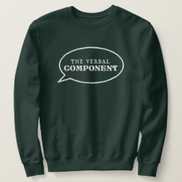Verbal Component Sweatshirt - Green
