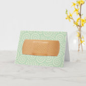 Verband Get Well Kaart (Gele Bloem)