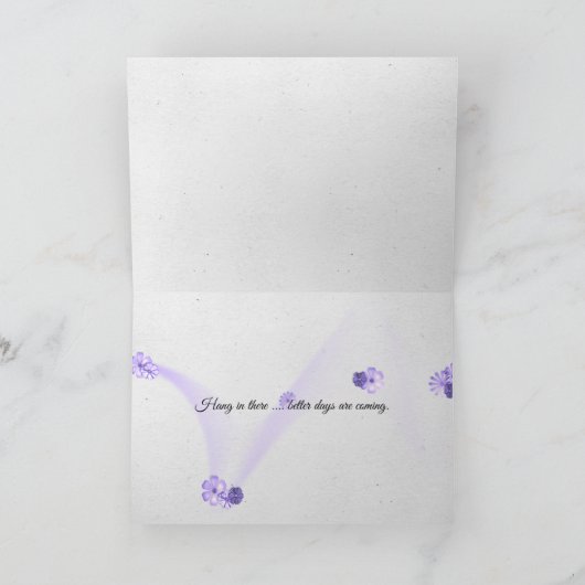 verband met de myrtle flower kaart (Binnen)