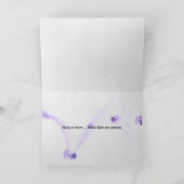 verband met de myrtle flower kaart (Binnen)