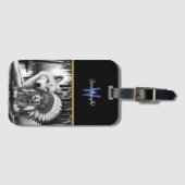 Verband tussen geesten bagagelabel (Voorkant (horizontaal))