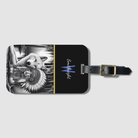 Verband tussen geesten bagagelabel (Voorkant (horizontaal))