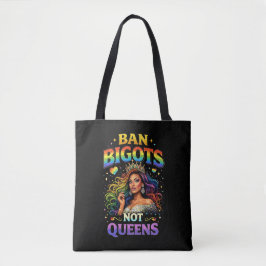 Verbannen bigotten tote bag