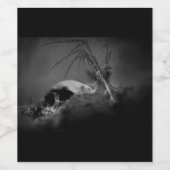 verbanning wijn etiket (Enkel label)